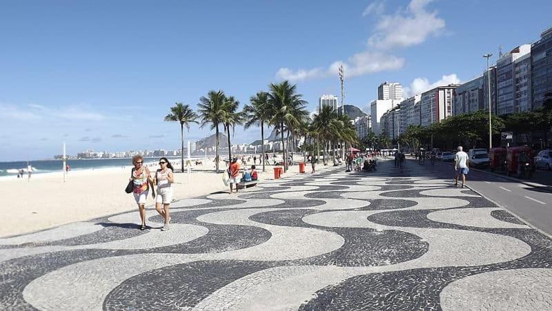Flat Copacabana Quadra Da Praia 907 Leilighet Rio de Janeiro Eksteriør bilde